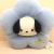 Shangrongfang Genuine Sanrio Pacha Dog Blue with Flowers Cushion Pillow Birthday Gift Gift