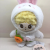 Shangrongfang Cotton Doll White & Purple Pink Rabbit Children Plush Toy Birthday Gift Creative Gift