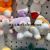 Plush Pendant Sponge Baby Keychain Doll Dog Turtle Monkey Tiktok Live Amazon Cross-Border Factory
