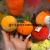 Plush Pendant Baby Dragon Keychain Orange Cow Chicken Grab Machine Tiktok Live Broadcast Amazon Cross-Border Factory