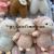 Plush Pendant Hat Cloud Keychain Sheep Bear Dragon Grab Machine Doll Tiktok Live Broadcast Amazon Cross-Border