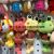 Plush Pendant Bright Color Fish Keychain Frog Shrimp Turtle Grasping Machine Doll Tiktok Live Broadcast Amazon Cross-Border Factory