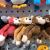 Plush Pendant Four-Sided Bullet Seal Keychain Rabbit Monkey Bear Grasping Machine Doll Tiktok Live Broadcast Amazon Cross-Border Factory