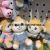 Plush Pendant Xingyue Rabbit Keychain Banana Monkey Duck Grab Machine Doll Tiktok Live Broadcast Amazon Cross-Border Factory