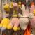 Plush Pendant Dinosaur Four Keychain Rabbit Duck Sheep Crane Machines Tik Tok Live Stream Amazon Cross-Border Factory
