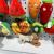 Plush Pendant Big Green Turtle Keychain Dog Watermelon Hamburger Grab Machine Tiktok Live Broadcast Amazon Cross-Border Plush Toys
