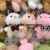 Plush Pendant Cute Ball Penguin Keychain Sheep Rabbit Duck Grasping Machine Tiktok Live Broadcast Amazon Cross-Border Plush Toys
