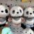 Plush Pendant Scare Bear Keychain Panda Rabbit Crane Machines Tik Tok Live Stream Amazon Cross-Border Factory