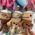 Plush Pendant Hanging Foot Sponge Baby Keychain Milk Tea Cup Sheep Dog Grasping Machine Tiktok Live Broadcast Amazon Cross-Border Worker