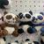 New Internet Celebrity Panda Keychain Schoolbag Pendant Panda National Treasure Backpack Pendant Children's Day Gift