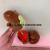 Internet Celebrity Wearing Bear Plush Pendant Mini Bag Car Key Strawberry Bear Pendant Grab Machine Doll