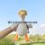 Tiktok Red Big White Duck Feather Plush Toy Keychain Pendant Cute Flower Backpack Duck Doll Schoolbag Pendant