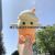 Creative Hat Milk Tea Cup Doll Girlfriends Couple Keychain Plush Doll Pendant Backpack Cute Accessories H