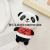 New Tang Suit National Treasure Giant Panda Plush Toy Keychain Pendant Cartoon Doll Parent-Child Doll Doll Ornaments