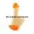 Creative Cute Plush Big Goose Doll Cartoon Yellow Goose Backpack Keychain Pendant Holiday Gift Doll