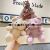 Cute Bear Plush Pendant Stall Goods Baby Doll Wholesale Cartoon Doll and Bag Keychain Plush Toys