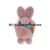 Cute White Rabbit Plush Doll Doll Pendant Keychain Schoolbag Ornaments Small Gift Factory Supply Wholesale H
