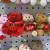 Factory Direct Sales Cute Teddy Bear Stuffed Toy Pendant Holding-Heart Bear Bouquet Bag Keychain Pendant Accessories H