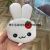 Korean Style Cute Animal Coin Purse Cartoon Plush Storage Card Holder Children's Hand Key Bag Factory Wholesale