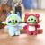 Internet Celebrity Cute Three-Eyed Monster Small Pendant Plush Toy Doll Little Monster Three-Eyed Alien Bag Pendant Key Ring
