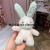 Cartoon Plush Rabbit Plush Key Chain Rabbit Doll Doll Pendant Accessories Cross-Border Products Factory Direct Supply