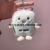 New 4-Inch Cute Small Bread Keychain Doll Pendant Small Jewelry Plush Toy Pendant Factory Wholesale