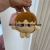 New Plush Toast Pendant Cartoon Cute Internet Celebrity Same Coin Purse Couple Keychain Bag Ornaments