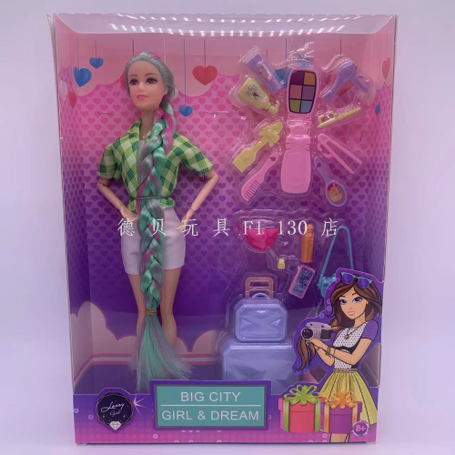 doll dressing house wine 11.5-inch solid classic barbie doll with accessories transparent packaging suit a9