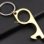 Guangdong Zinc Alloy Key Ring Metal Anti-Contact with Bottle Opener Mobile Phone Sliding Screen Press Elevator Multi-Functional Keychain