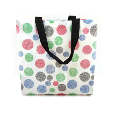 Factory Direct Sales Non-Woven Hot Pressing Cloth Bag One-Time Molding Shopping Bag Non-Woven Film Three-Dimensional Pocket Spot