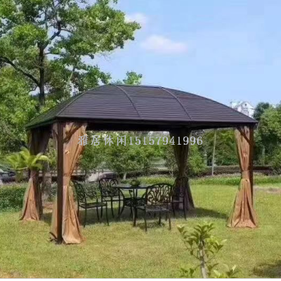 Roman Tent Courtyard Villa Scenic Spot Garden Leisure European-Style Sun-Covered Canopy Luxury Pavilion