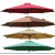 Coffee Shop Sunshade  round Hand-Cranked Center Column Beach Umbrella Advertising Printable  Outdoor Outdoor Umbrella