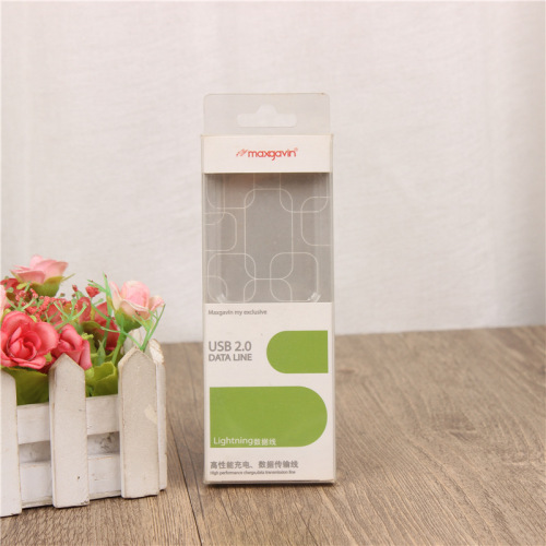 PVCPET包装盒勾底pvc自动扣底胶盒PET柔软线勾底盒自动成型挂钩盒