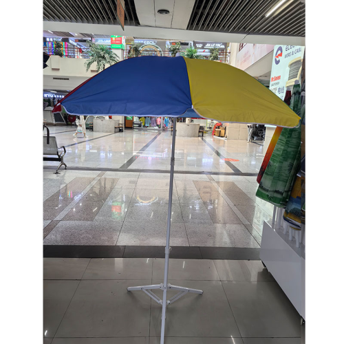 outdoor polyester ndscape pin sier glue fabric beach umbrel sunshade umbrel sun umbrel printing fashion beach umbrel wholesale