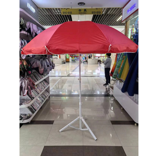 new outdoor supplies oxford sunshade beach sun umbrel customizable rainproof solid color watermelon color factory wholesale