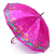 New 16-Bone Long Handle Umbrella Satin Flower Cloth Straight Rod Rain Dual-Use Umbrella Creative Fashion Cloth Wrapper Handle Umbrella