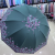 10 Bone Duplex Printing Triple Folding Umbrella plus-Sized Advertising Umbrella Vinyl Uv Protection Sun Umbrella Sunny Umbrella Custom Logo