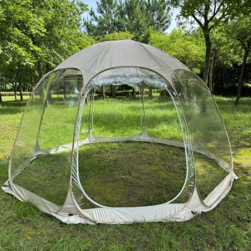 户外露营透明星空房网红帐篷便携式折叠款野营加厚民宿餐厅免搭建