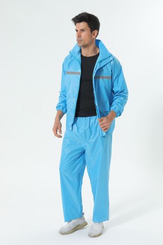factory direct sales foreign trade split raincoat rainproof suit