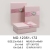 Factory Direct Sales Gift Box Small Love Square Gift Box Multiple Colors Bow Gift Box Wholesale Custom