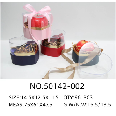 Factory Direct Sales Gift Box Love Gift Box Multiple Colors Bow Gift Box Jewelry Box Wholesale Custom
