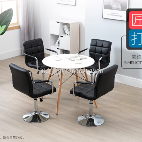 吧台椅升降简约现代高脚椅收银台椅子轻奢吧台椅子家用旋转吧台凳