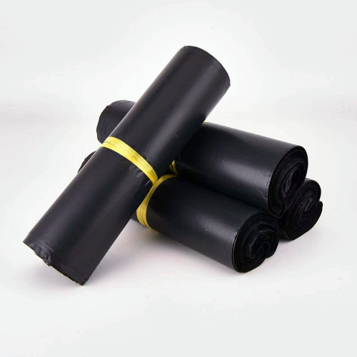 快递袋子批发黑色电商物流包装袋28*42服装包裹防水打包袋生产