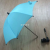 Factory Direct Sales Long Handle UV-Proof Sunshade Stroller Umbrella Fixture Umbrella Three-Wheel Trolley Umbrella Wholesale