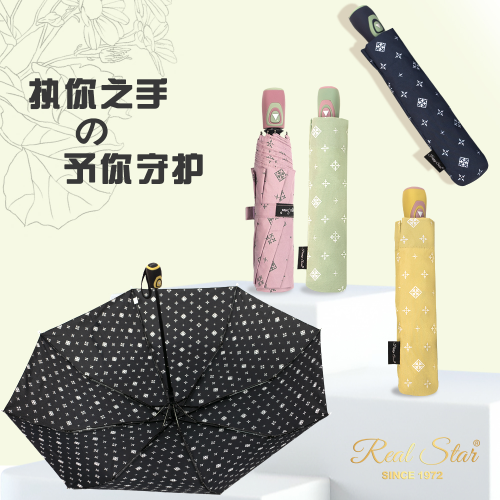 3215a Tri-Fold Semi-automatic Umbrella Diamond Umbrella Windproof Umbrella for Women Folding Umbrella Wholesale