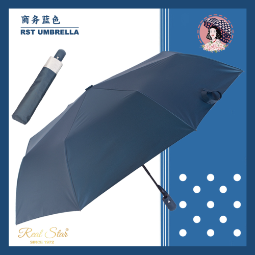 T0641 Silver Plastic Anti-DDoS Umbrella Semi-automatic Umbrella Long Handle Solid Color Umbrella Foreign Trade Small Umbrella Wholesale