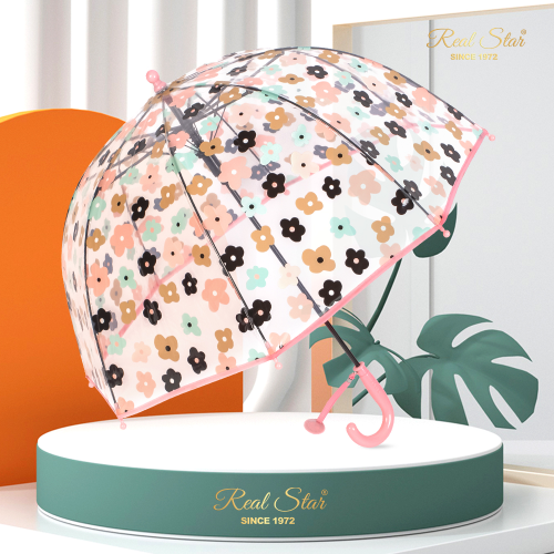 Rst031a Small Flower Umbrella Children‘s Cute Arch Umbrella New Apollo Wrapped Young Children Girls‘ Umbrella
