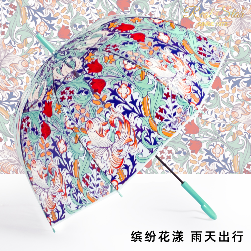 xingbao umbrella rst950a narcissus umbrella long handle plastic goddess umbrella straight umbrella wholesale