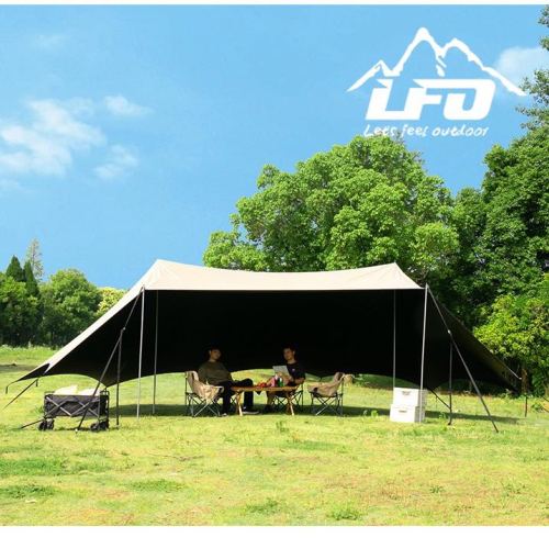 camping camping outdoor factory direct sales. sun shade uv protection canopy. sun awning. customizable logo.