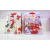 New White Card Christmas Single-Sided Dusting Powder Handbag Red Gift Bag Shopping Bag Factory Direct Sales Spot